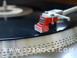 Record Player Detail Photo Image