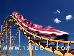 Roller Coaster Photo Image