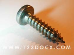 Small Metallic Screw 2 Photo Image