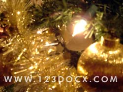 Christmas Tree Decorations Photo Image