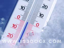 Freezing Temperature Photo Image