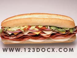 The Perfect Sandwich Photo Image