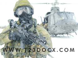 Military Soldier at War Photo Image