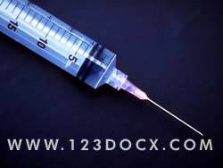 Hypodermic Syringe  Photo Image