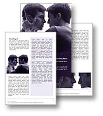 The homosexuality powerpoint template in purple shows two homosexual men embracing each other and about to kiss. The homosexuality microsoft powerpoint template is the perfect powerpoint template for any homosexual, gay, gay rights, same sex, homophobia, discrimination, prejudice, HIV, AIDS or homosexuality powerpoint presentations.

Click the Homosexuality word template thumbnail for color, pricing, and purchase options