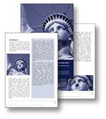 The statue of liberty word template shows the famous statue of liberty and is perfect for any freedom, usa, america, independence day, 4th july, war on terrorism, land of the free, or american dream document, report, or publication.

Click the Statue of Liberty USA word template thumbnail for color, pricing, and purchase options